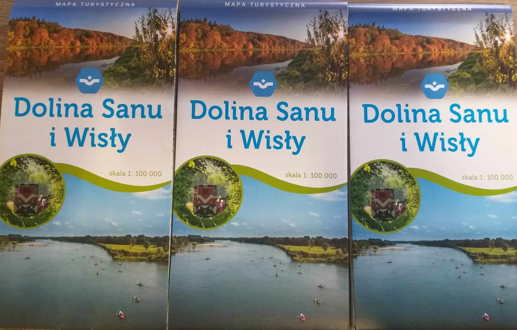 Dolina Sanu i Wisły w skali 1:100 000. Tarnobrzeg na mapie turystycznej Podkarpacia